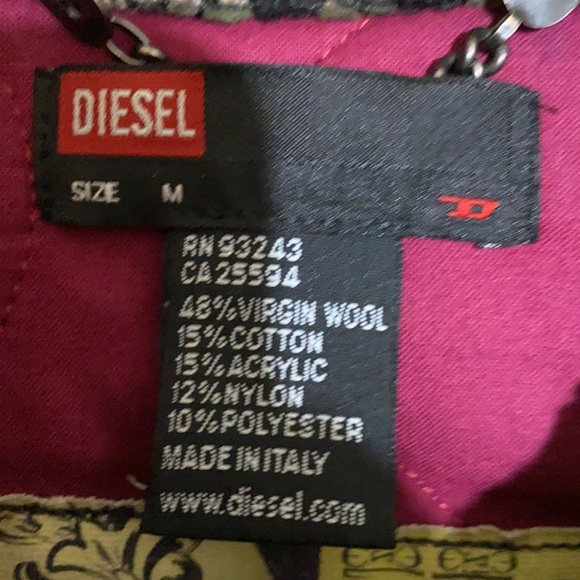 Cool Diesel Tweed Trench Coat - Picture 6 of 8